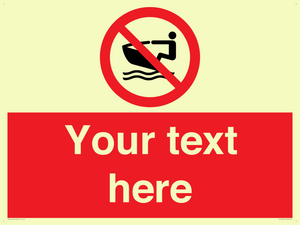 Custom No personal water craft